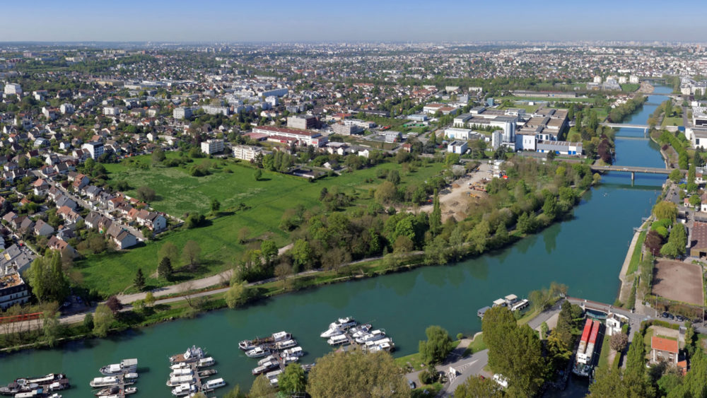 écoquartier de l'Ile de la marne à Noisy-le-Grand